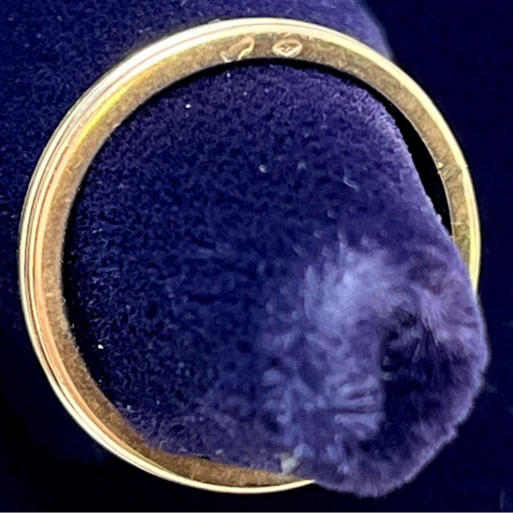 CARTIER TRINITY VENDÔME LOUIS UNISEX WEDDING BAND 18K GOLD - Picture 11 of 12